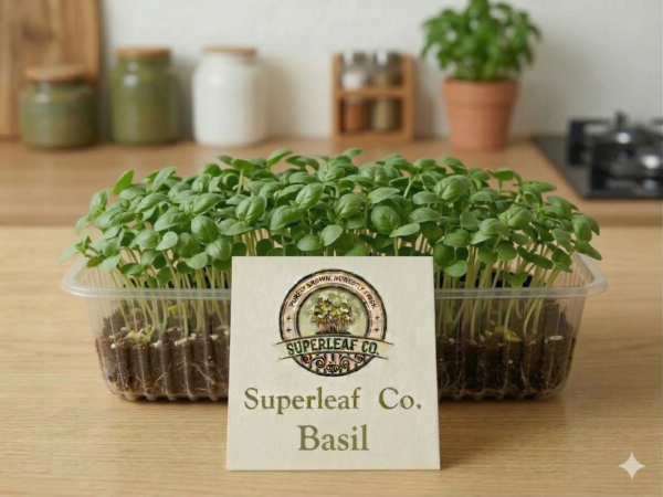 Basil Microgreens: The Gourmet Herb Reinvented
