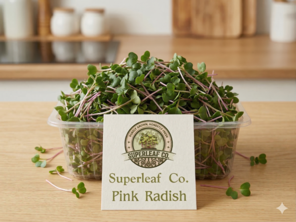 Pink Radish Microgreens: The Beauty of Wellness