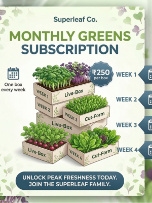 The Superleaf Monthly Greens Subscription