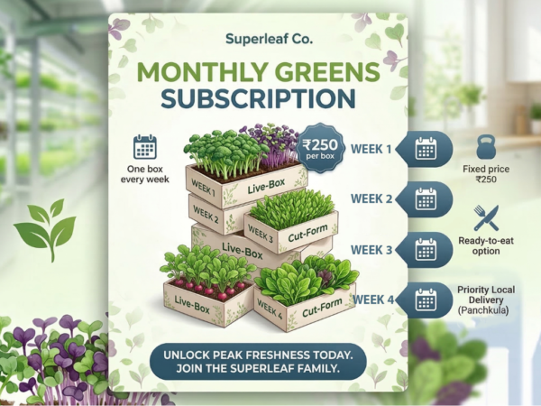 The Superleaf Monthly Greens Subscription