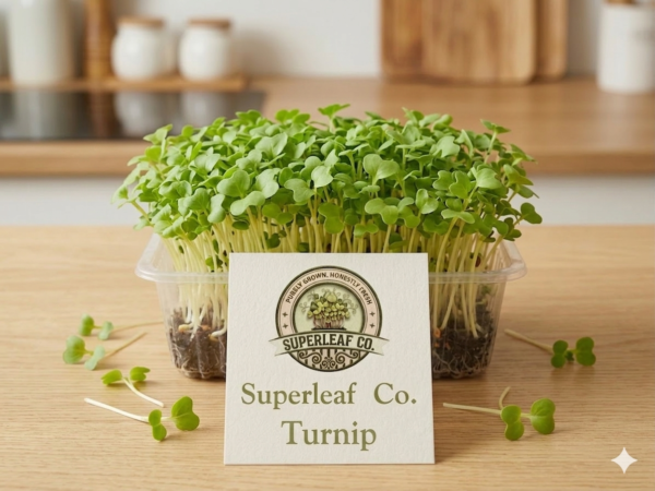 turnip live Turnip Microgreens: The Gentle Detoxifier